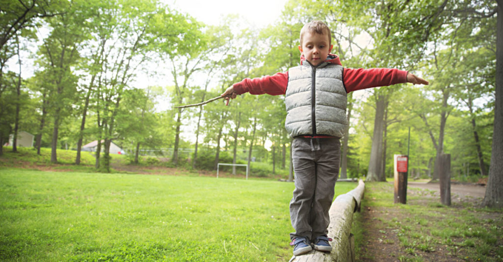 Gleichgewichtssinn bei Babys und Kindern